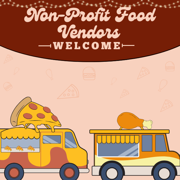 Non profit food vendors welcome